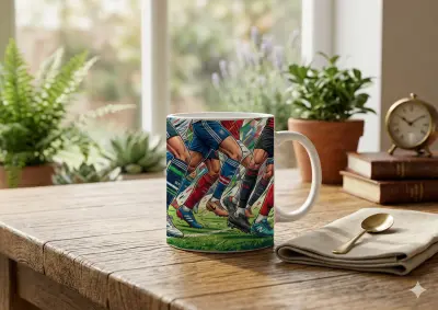 Poster Art Print Many Footballer Legs Legs to Knee