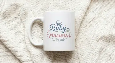 Mug Baby Whisperer ceramic mug white text