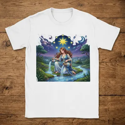 The Star Tarot Card Graphic T-Shirt